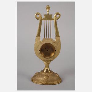 Tischuhr in Lyraform