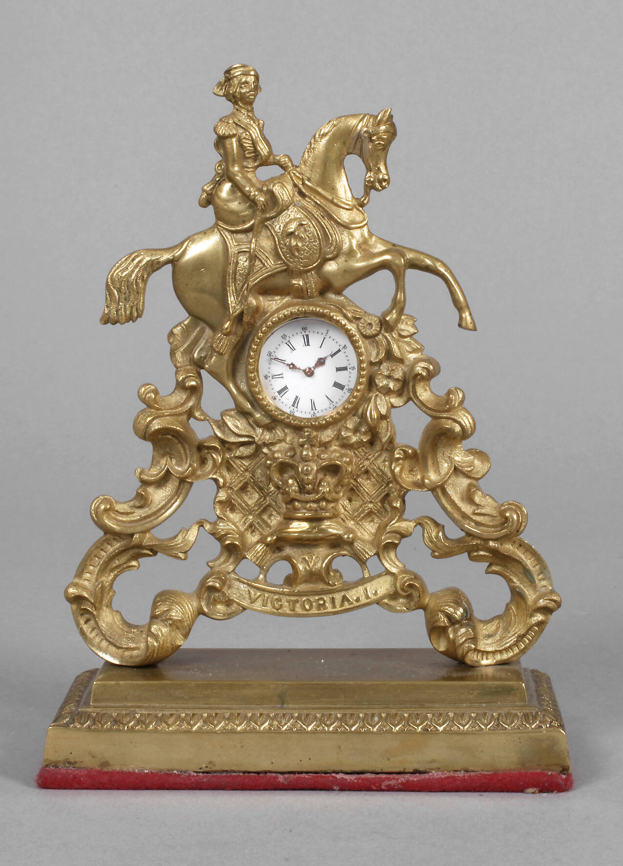 Taschenuhrenständer mit Uhr