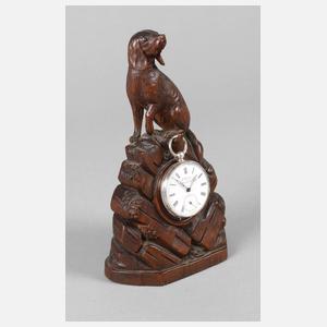 Taschenuhrenständer mit Uhr