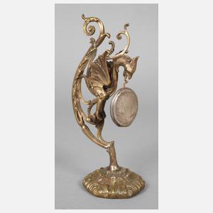 Taschenuhrenständer Bronze