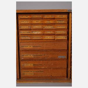 Ersatzteilschrank Rudolf Flume