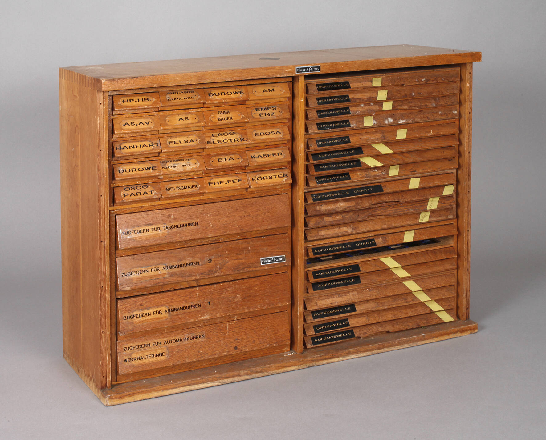 Ersatzteilschrank Rudolf Flume