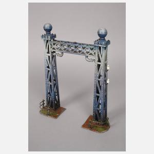 Märklin frühe Gitterbogenbrücke