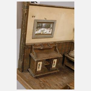 Puppenküche mit Zubehör