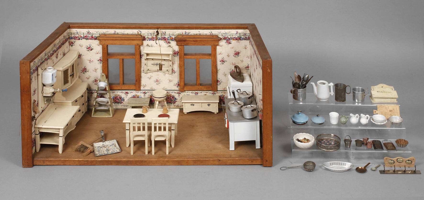 Puppenküche mit Zubehör