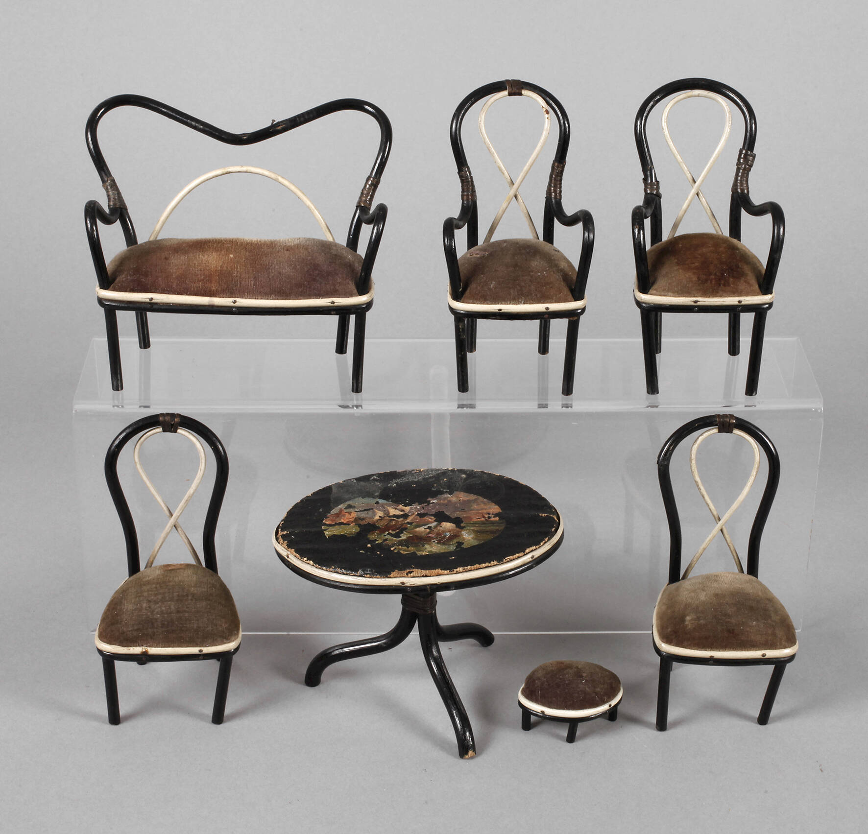 Thonet Sitzgruppe für die Puppenstube