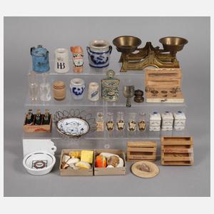 Konvolut Zubehör für die Puppenküche