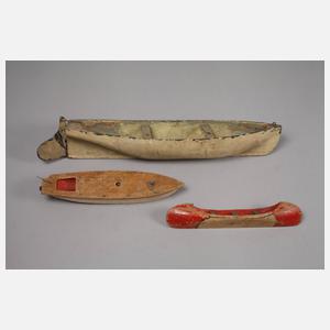 Konvolut Holzspielzeug