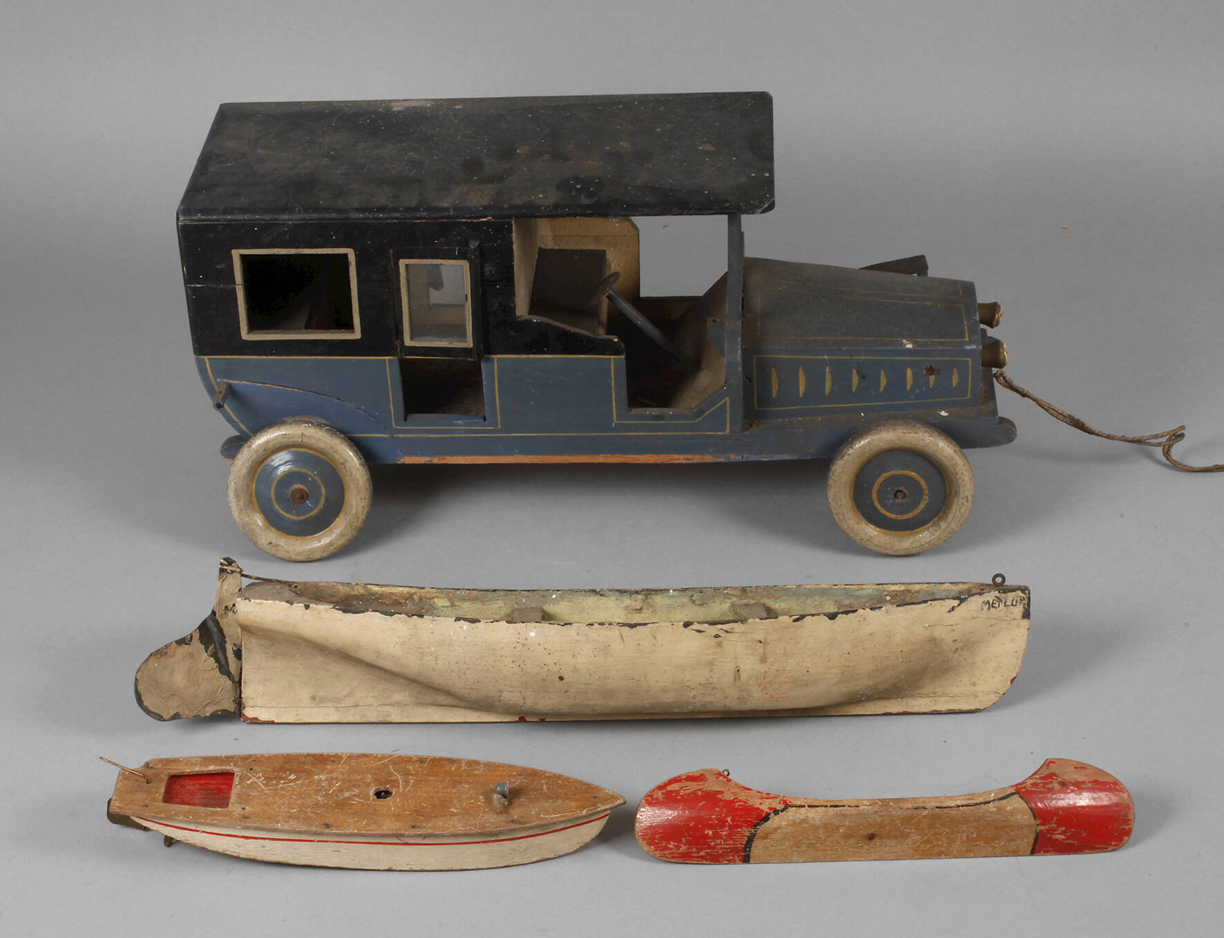 Konvolut Holzspielzeug