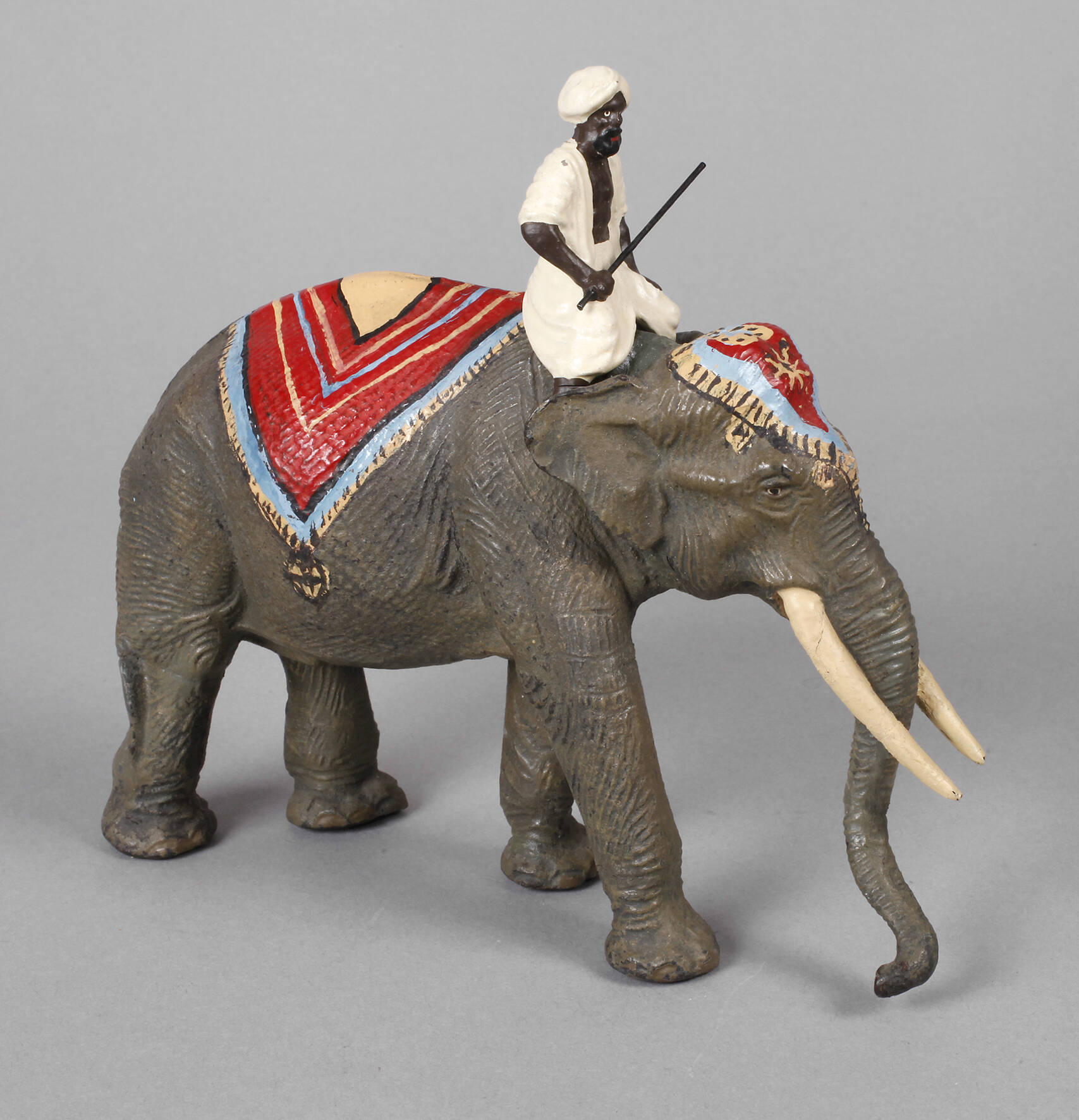 Lineol Elefant und Beduine