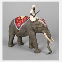 Lineol Elefant und Beduine111