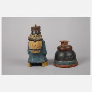 Ungewöhnlicher Räuchermann Erzgebirge