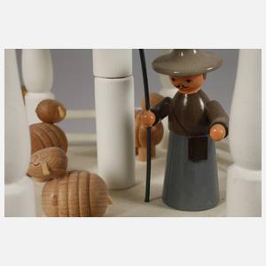 KWO Tischpyramide mit Spieluhr