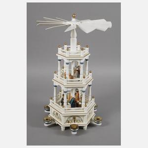 KWO Tischpyramide mit Spieluhr