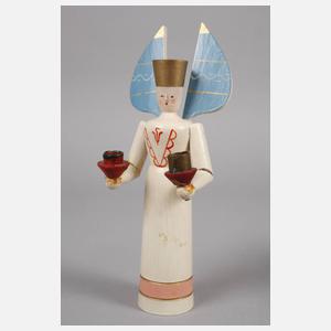 Paar Lichterfiguren Erzgebirge