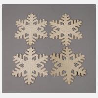 Dresdner Pappe als Schneeflocken111