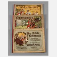 Drei Kinderlieder-Bücher111