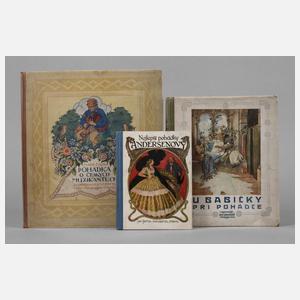Konvolut tschechische Märchenbücher
