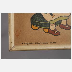 Zwei Kinderbilder Gertrud Caspari