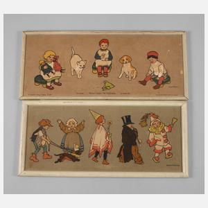 Zwei Kinderbilder Gertrud Caspari