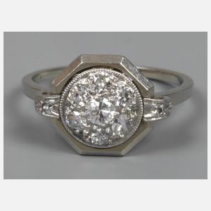 Damenring mit Brillanten
