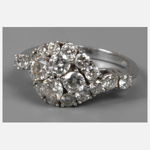 Damenring mit Brillanten von 2,01 ct