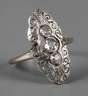 Damenring mit Diamanten
