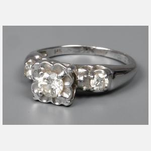 Damenring mit Brillanten