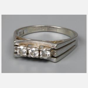 Damenring mit Brillanten