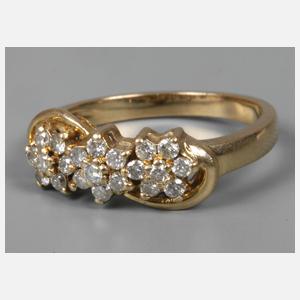 Damenring mit Brillanten