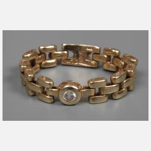 Gliederring mit Brillant
