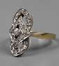 Damenring mit Diamanten