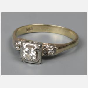 Damenring mit Brillanten