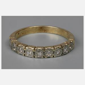 Bandring mit Diamanten