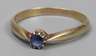 Damenring mit Saphir