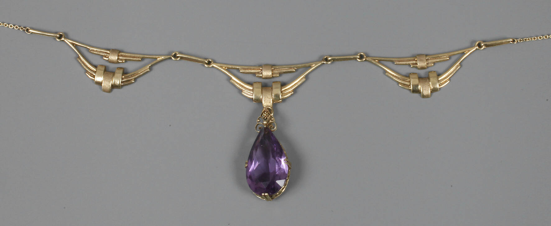 Collier mit Amethyst