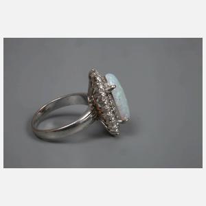 Damenring mit Edelopal