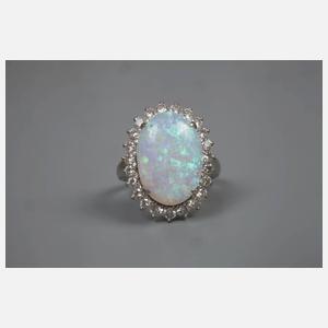 Damenring mit Edelopal