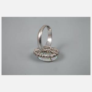 Damenring mit Edelopal