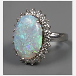 Damenring mit Edelopal