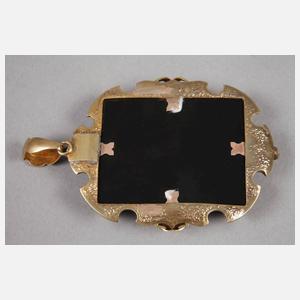 Prachtvoller Anhänger mit feiner Pietra dura