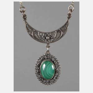 Collier mit Malachit