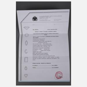 Paar facettierte Rubintropfen