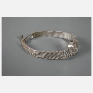 Damenarmbanduhr Cortébert mit Diamanten