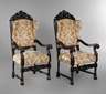 Paar Ohrenbackensessel