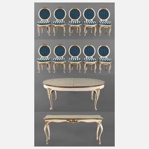 Große Sitzgruppe im Barockstil