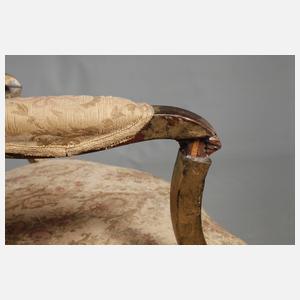 Paar Sessel Neorokoko