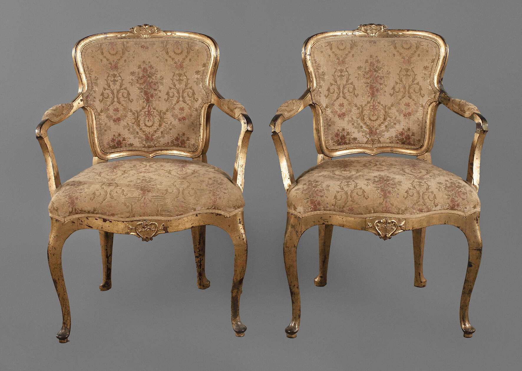 Paar Sessel Neorokoko