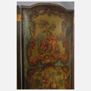 Großer Paravent Rokoko