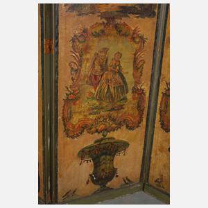 Großer Paravent Rokoko